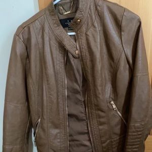 Womens leather jacket